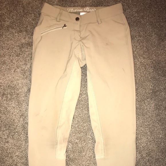 Elation platinum BEIGE breeches - Picture 2 of 3